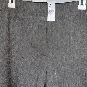 NWT loft dress pants black and white, see pics